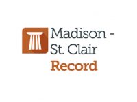 Madison St. Clair Record Logo Black Orange